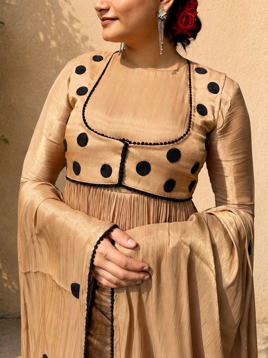 The Golden Hour Anarkali Set