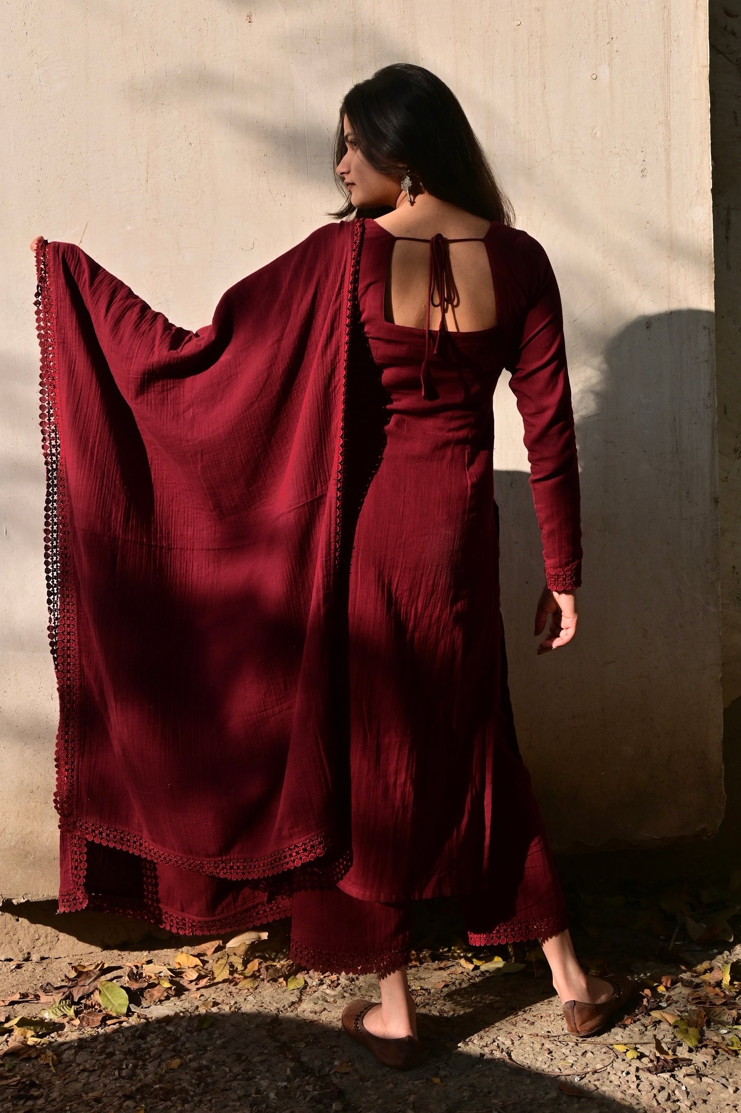 Gulaab-e-Noor Suit Set (Full Sleeves)