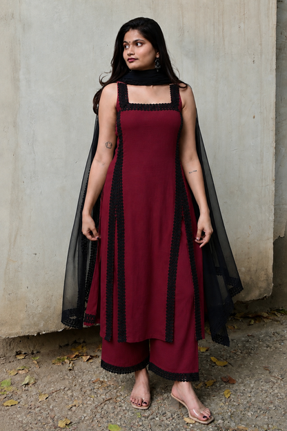Wine Tale Suit Set