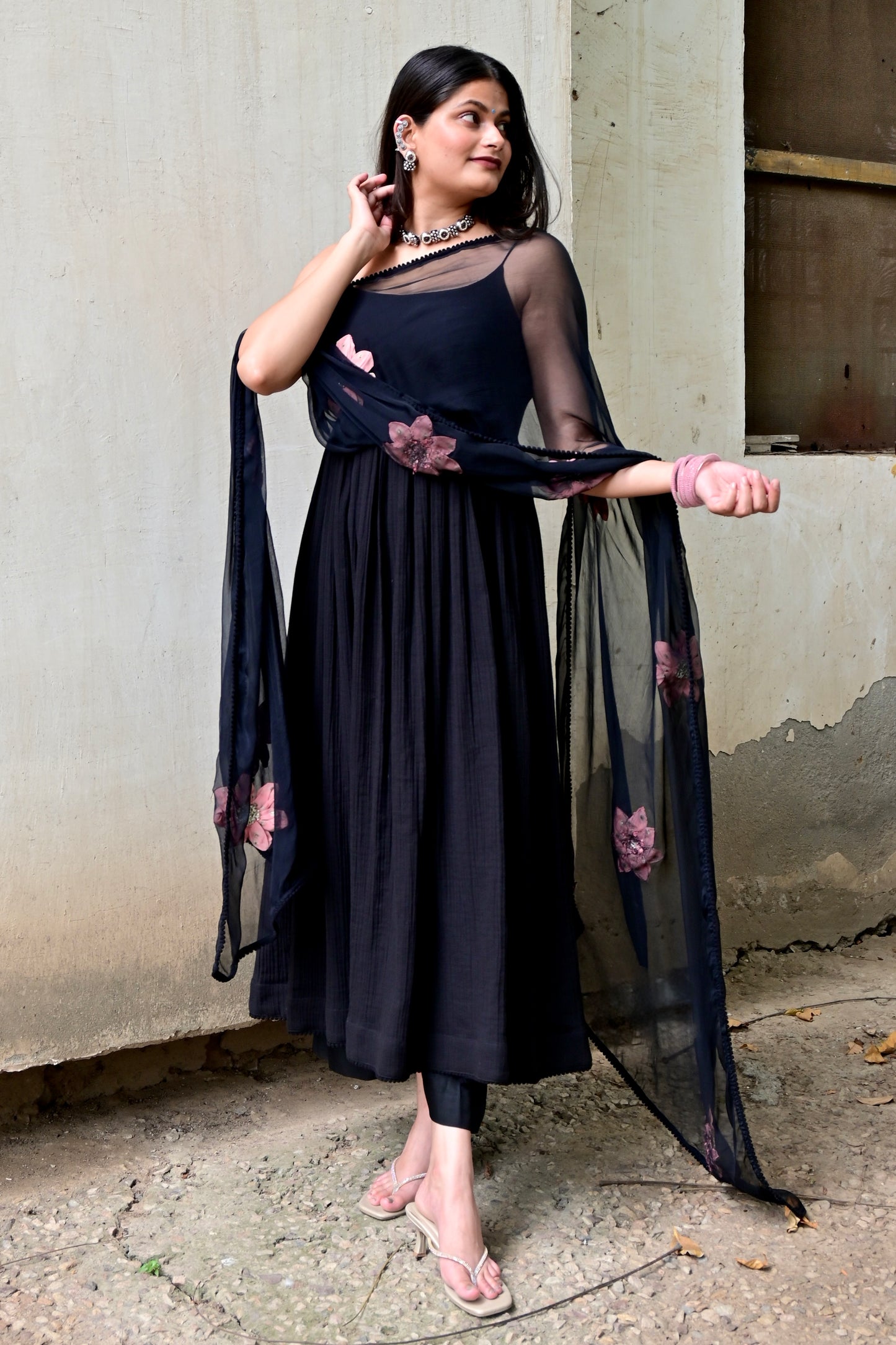Midnight Symphony Suit Set