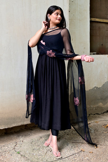 Midnight Symphony Suit Set