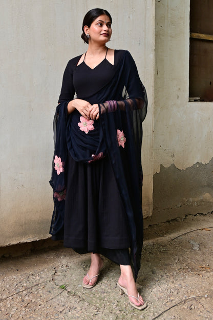 Midnight Symphony Suit Set (With sleeves)