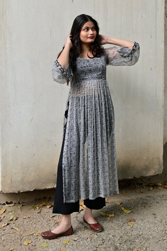 Grey Wisper Suit Set