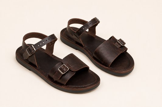 Ankel Strap Brown Sandal