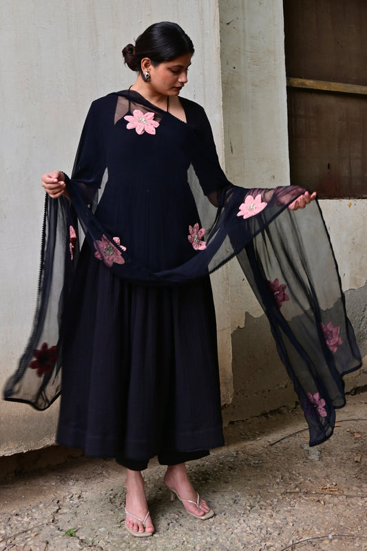 Midnight Symphony Suit Set (With sleeves)
