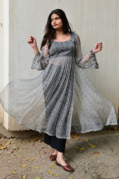Grey Wisper Suit Set