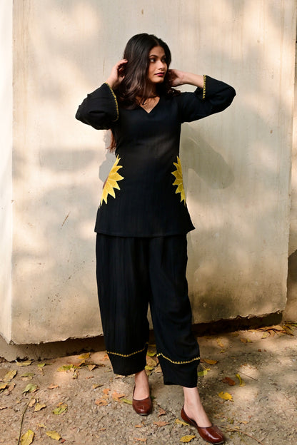 Ebony Sunflower Co-Ord Set