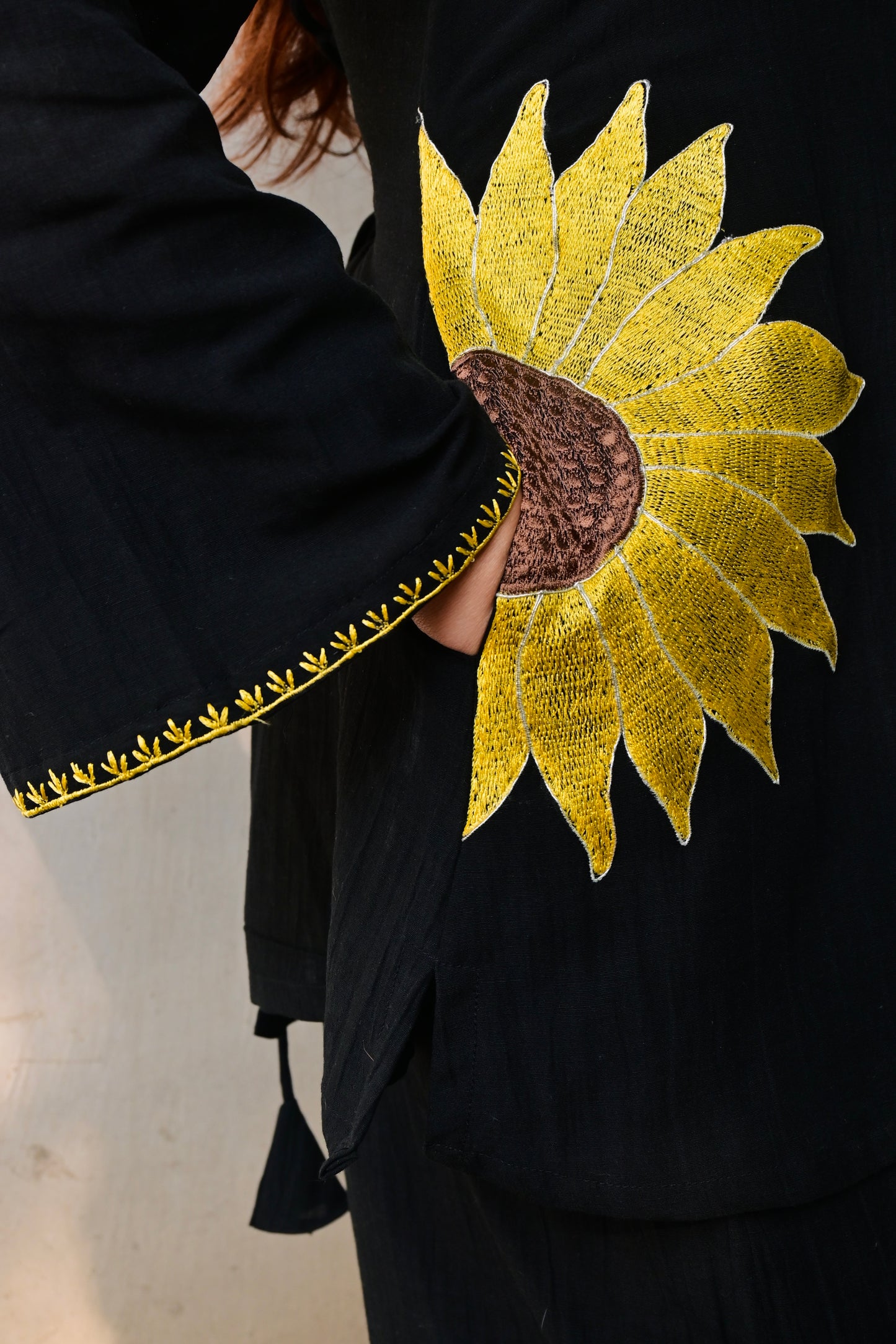Ebony Sunflower Co-Ord Set