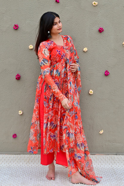 Narangi Bloom Suit Set