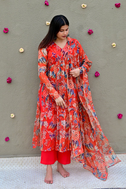 Narangi Bloom Suit Set