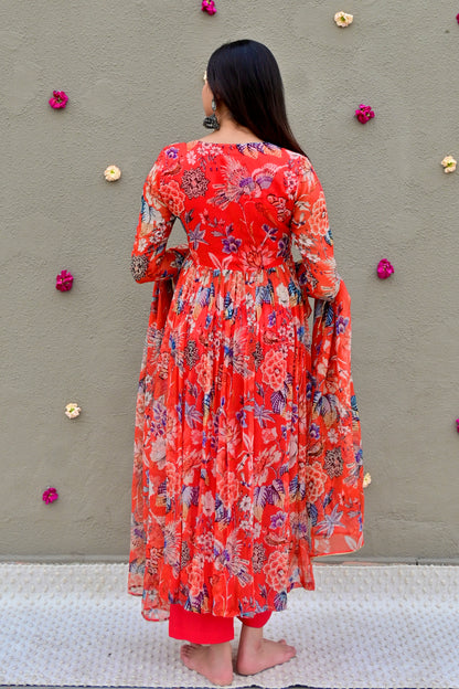 Narangi Bloom Suit Set