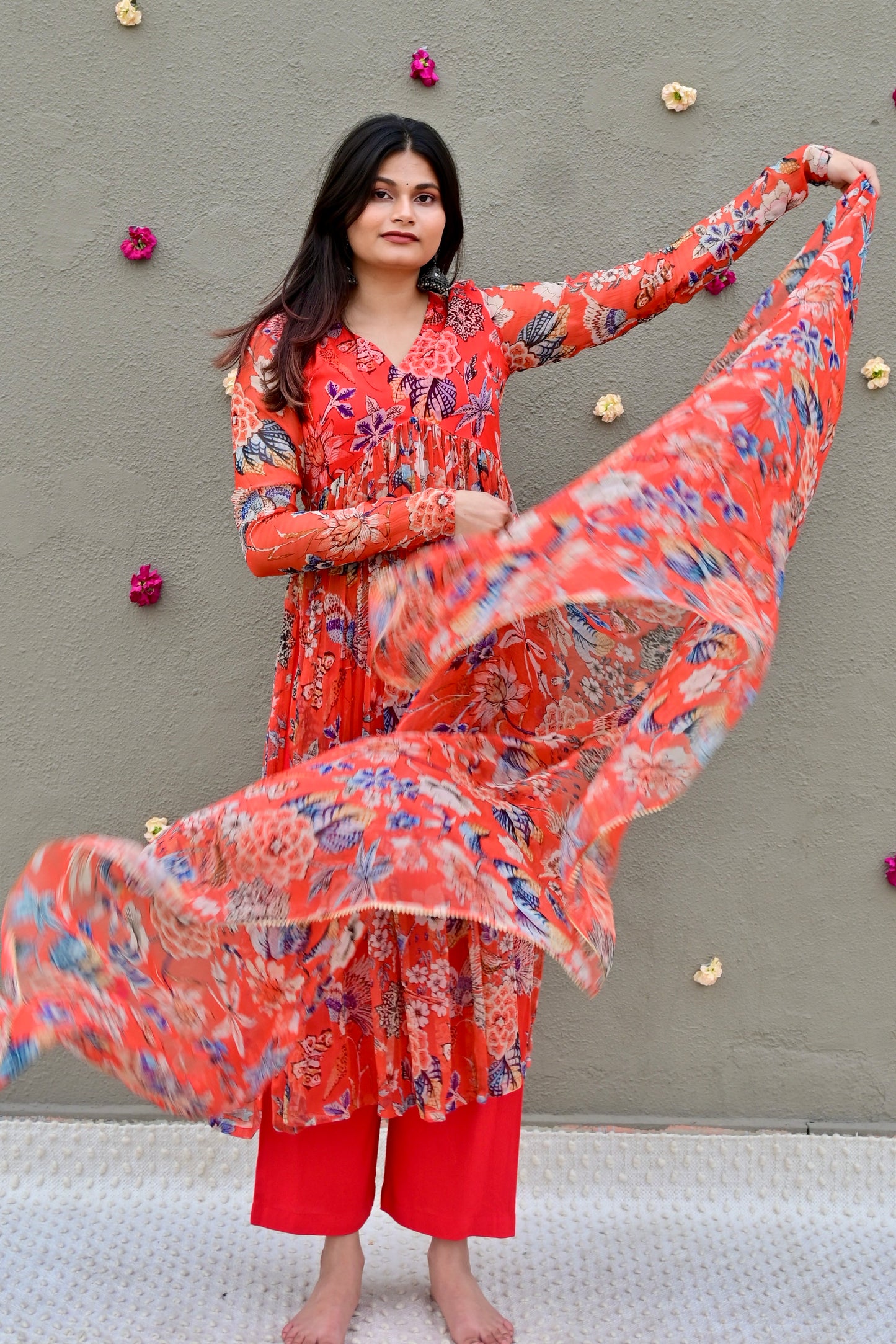 Narangi Bloom Suit Set