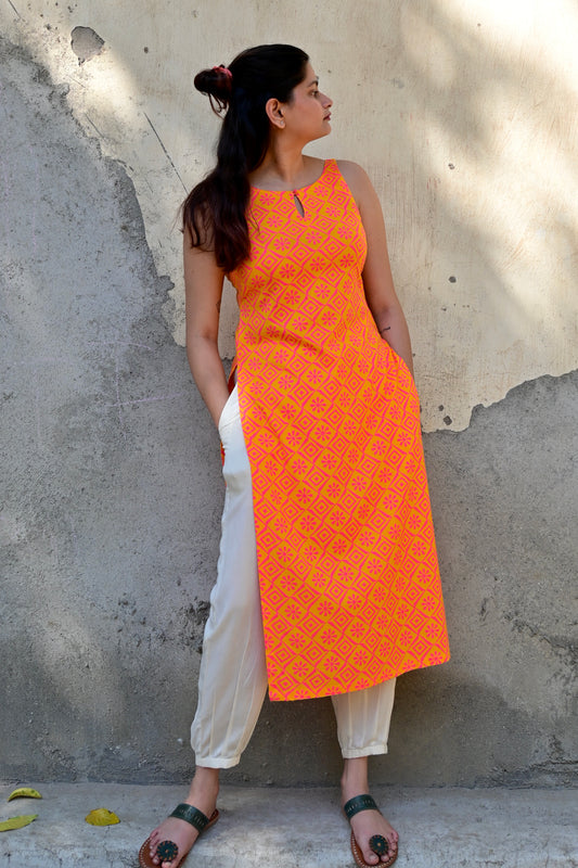 Sun-Kissed Kurta (Only Kurta)