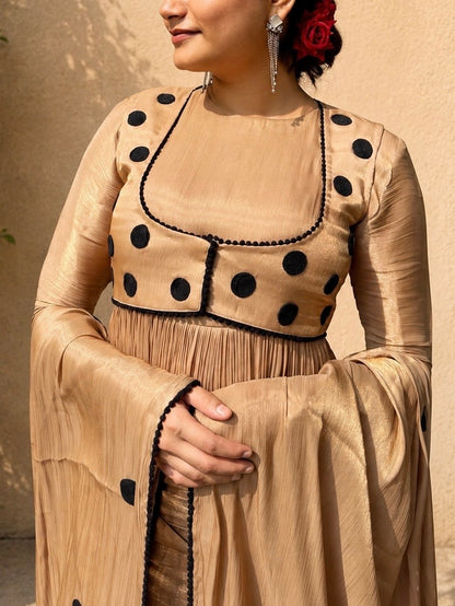 The Golden Hour Anarkali Set