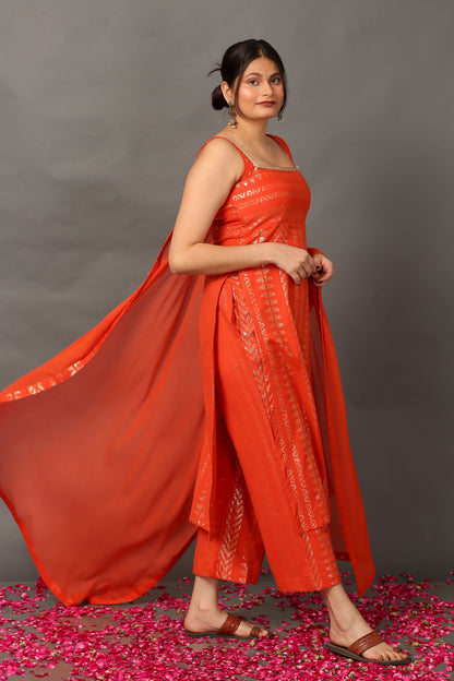 Golden Hour Suit Set (Sleeveless)