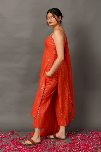 Golden Hour Suit Set (Sleeveless)