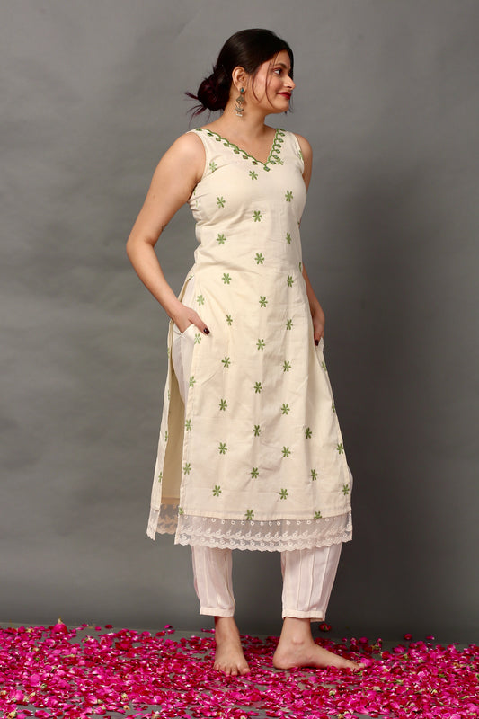 Mind Meadow Kurta (Only Kurta)